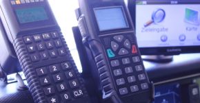 Funkhörer & Navigationsgerät