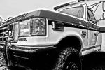 Ford F350 schwarz-weiss