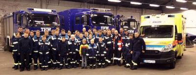 Gemeinsame Übung von THW und RKSH